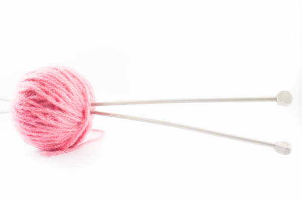 istock Ball of wool and needles. 807164150