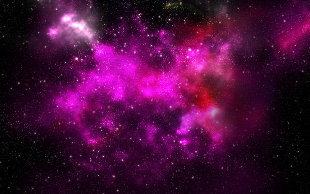 istock Space Galaxy Background with nebula, stardust and bright shining stars. 807171226