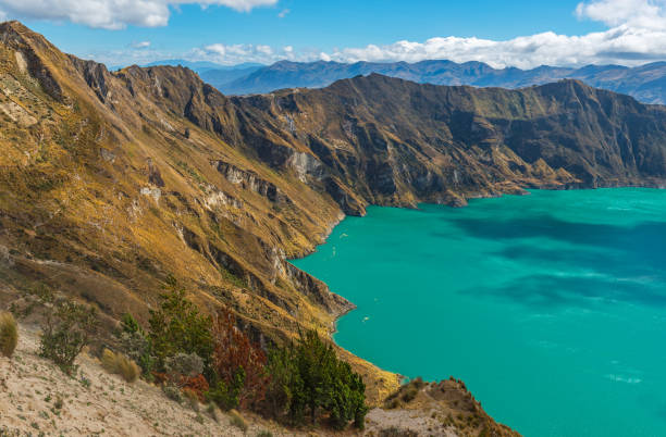 istock Quilotoa Andes Volcanic Crater Lake 807173334