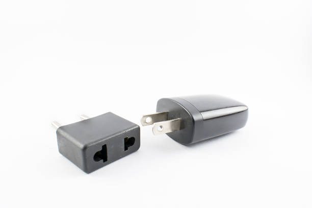 istock American to European plug adapter. 807173374