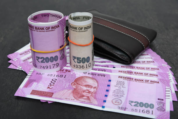 istock Indian rupee or rupees of India 807185242