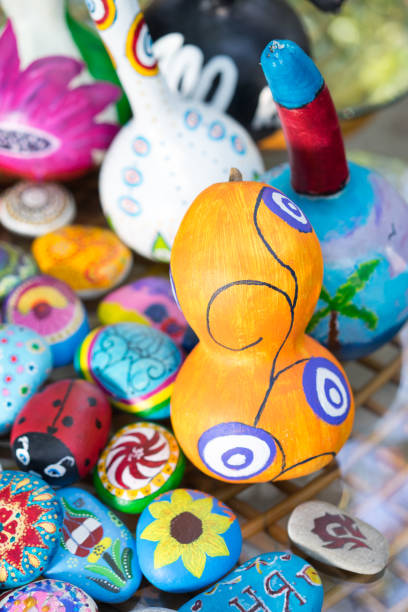 istock ANTALYA, TURKEY - JUNE 25, 2017: Oriental turkish lamps Pumpkin handmade 807190576
