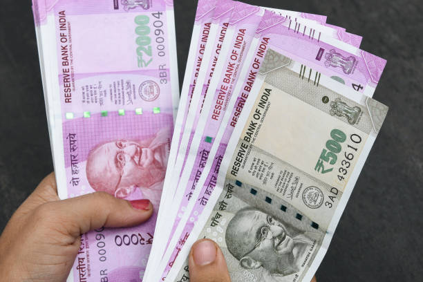 istock Indian rupee or rupees of India 807193190