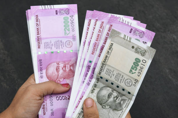 istock Indian rupee or rupees of India 807193332