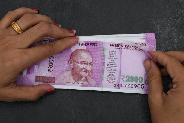 istock Indian rupee or rupees of India 807196038