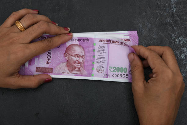 istock Indian rupee or rupees of India 807196092