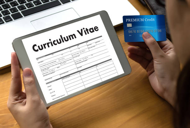 istock CV - Curriculum Vitae (Job interview concept with business CV resume) , BUSINESS OFFICE BUSINESSMAN WORKING application job 807201360