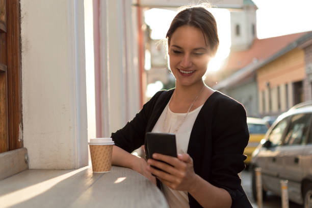 istock Business woman using a phone 807215666