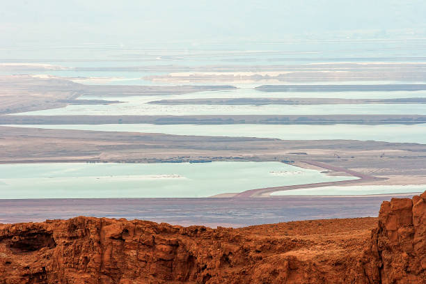 istock Dead Sea from the bird's eye view 807218590