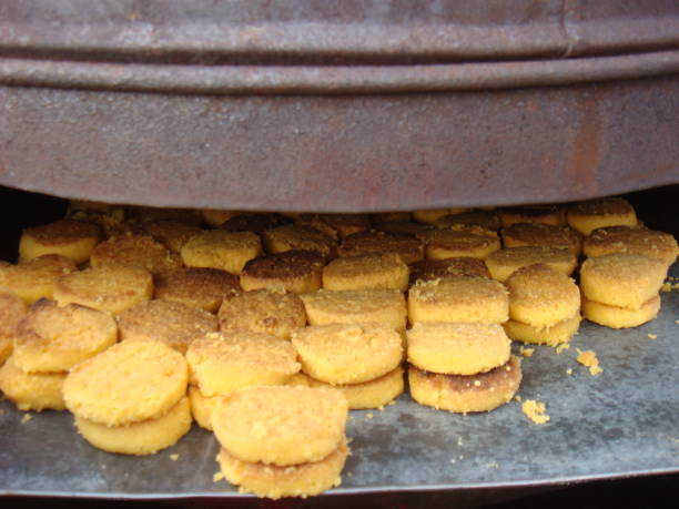 istock Hot and fresh naan khatai 807236666