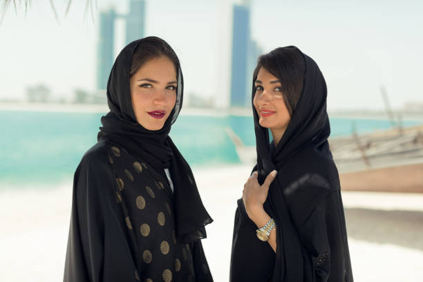 istock Middle eastern women chatting with each other 807241780