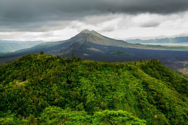 istock Volcano mount Gunung Batur 807242404