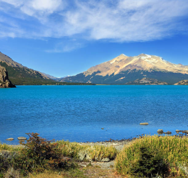 istock The blue lake in the valley 807256082