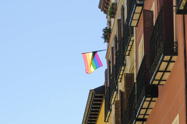 word pride parade madrid 2017. - gay man gay pride civil rights pride imagens e fotografias de stock