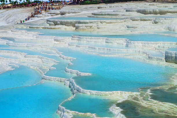 istock minerals in Pamukkale 807281562