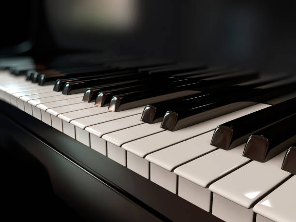 istock Piano and piano keyboard 807294538