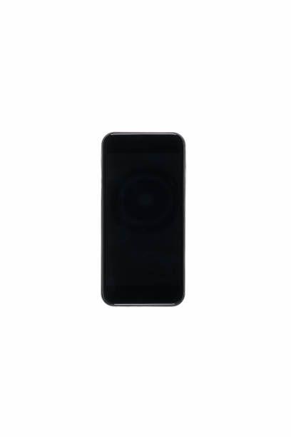 istock top view of modern smartphone with black screen isolated on white 807301818