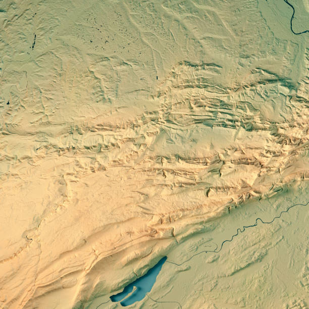 istock Jura Canton Switzerland 3D Render Topographic Map 807319678