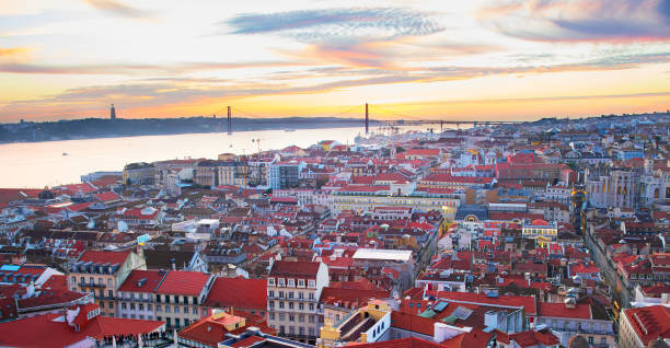 istock Lisbon overview. Portugal 807321912