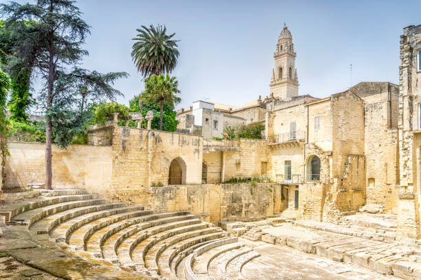 istock Ancient amphitheater in Lecce, Italy 807324534