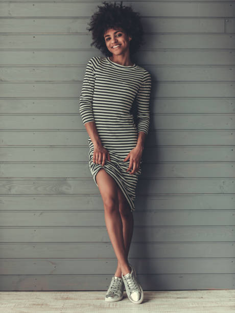 istock Stylish Afro American girl 807340880