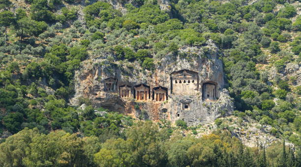 istock old rock thombs near patara in turkey 807366850
