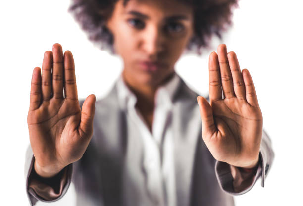istock Afro American business woman 807375234