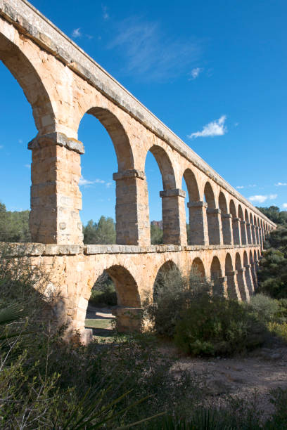 istock Aqueduct near Tarragona, Spain 807379310