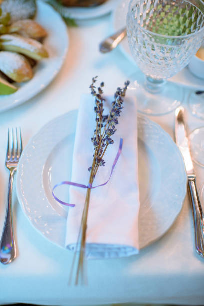 istock Beautiful wedding restaurant for marriage 807401640