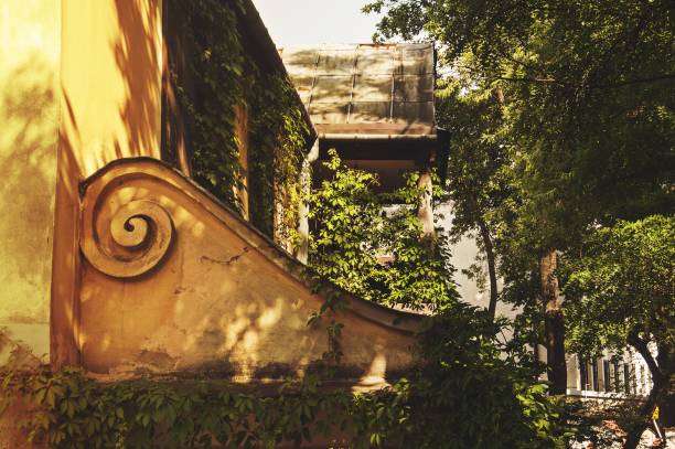 an old magic house in the park
