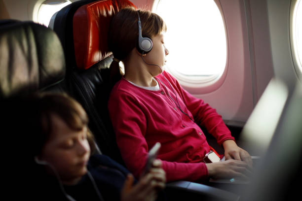 istock Kids enjoy in their relaxing flying 807448428