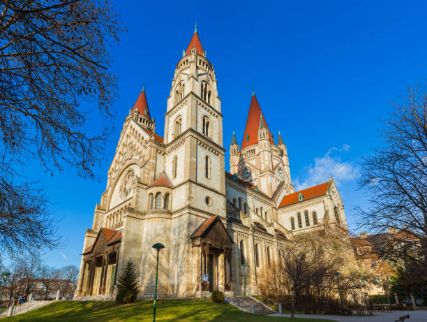 istock Church at Mexikoplatz in Vienna Austria 807486644
