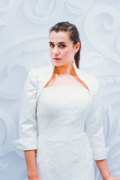 istock Trying On A Wedding Dress 807496624