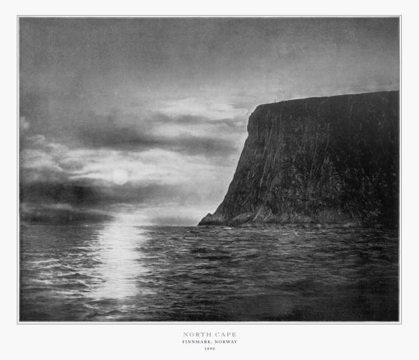 istock North Cape, Norway, Antique Norway Photograph, 1893 807544004