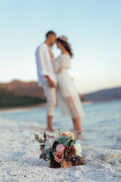 istock Happiness couple at the seaside 807596420