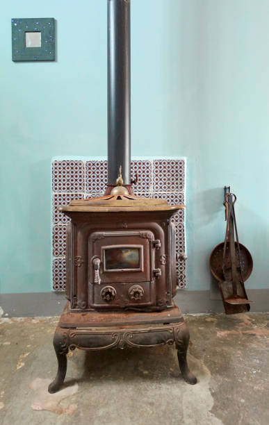 istock Ancient wood stove 807664058