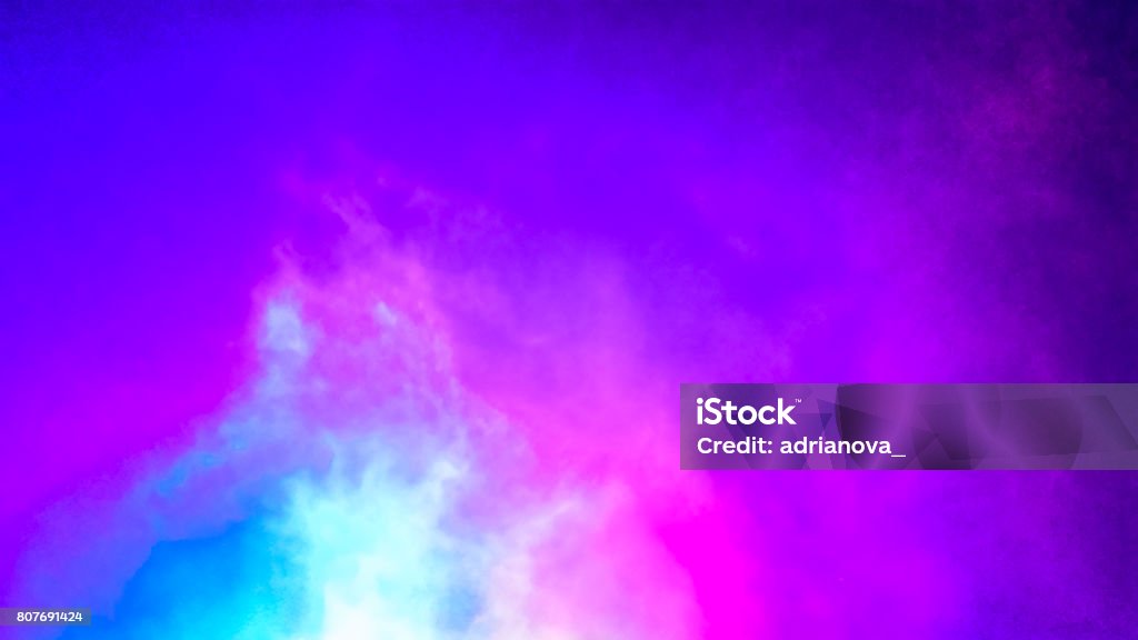 Colorful fog Colorful fog background Smoke - Physical Structure Stock Photo