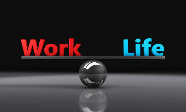 Work Life Balance stock photo