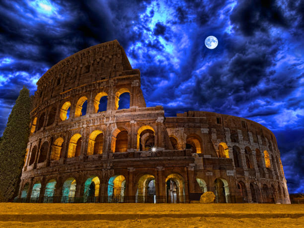 istock Colosseum by night Rome Italy 807768248