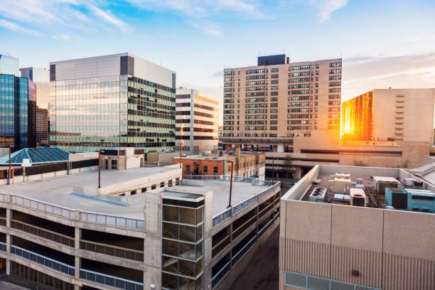 istock Downtown of Regina at sunset 807780614