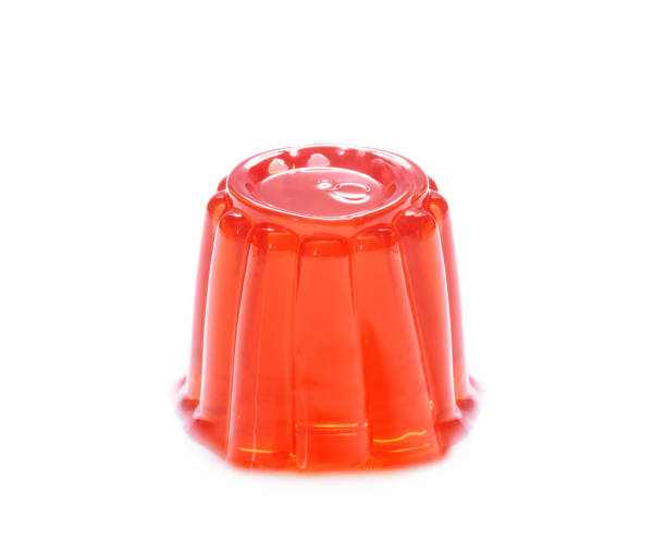 istock Strawberry jelly isolated on white background. 807783744