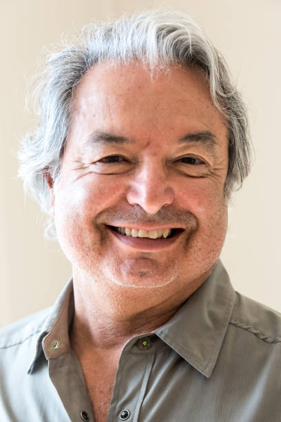 istock Mature senior man looking at the camera 807783900