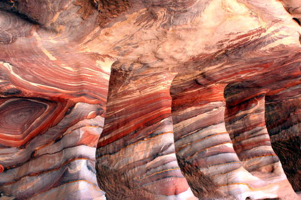 istock Interior of ancient tomb in Petra, Jordan 807784246