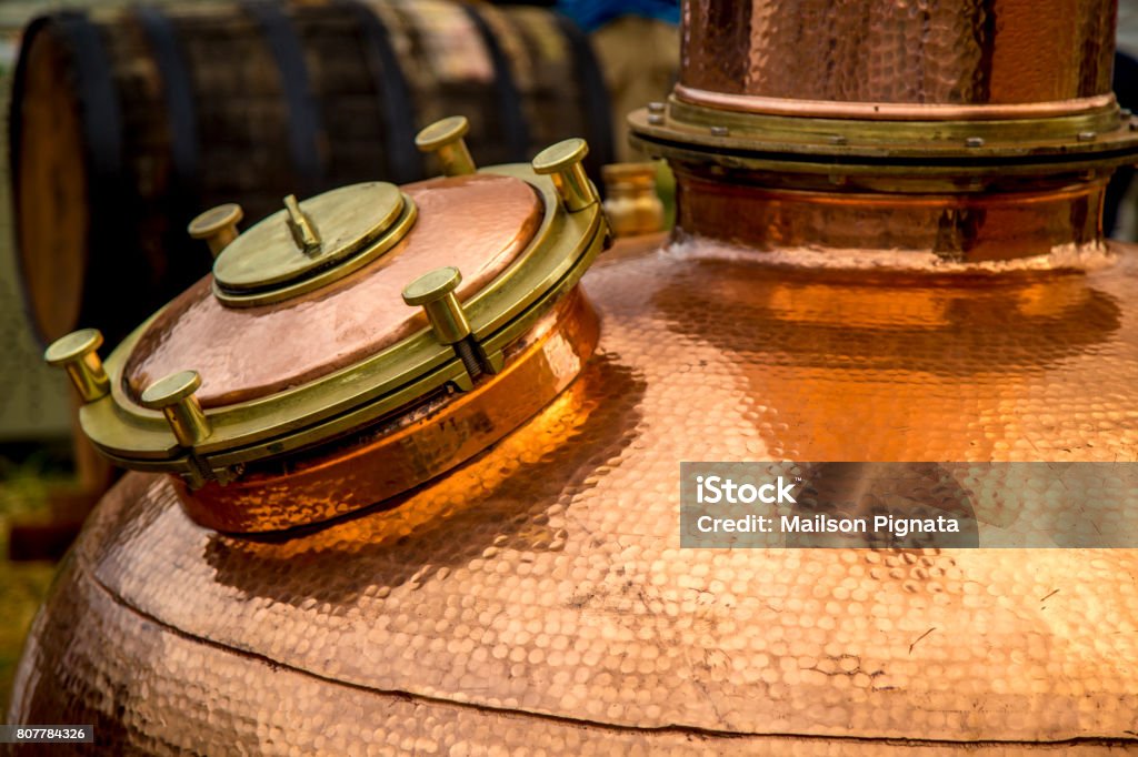 Still Distillery Stock Photo