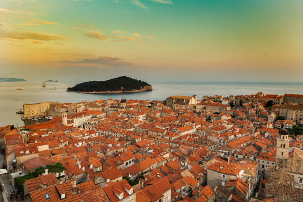 istock dubrovnik old town in croatia at sunset 807791002