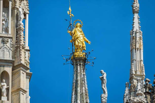 istock Madonnina atop Milan Cathedral 807819148