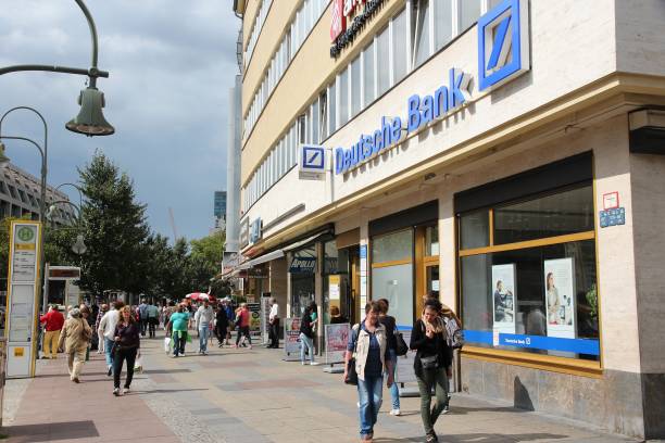 도이치 은행, 독일 - deutsche bank 뉴스 사진 이미지