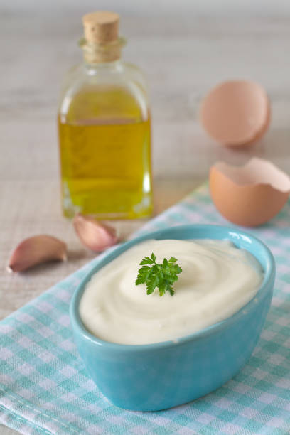 istock Homemade mayonnaise sauce 807822930