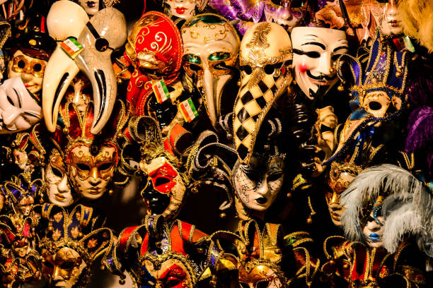 istock Traditional Carnival Venice mask 807833020