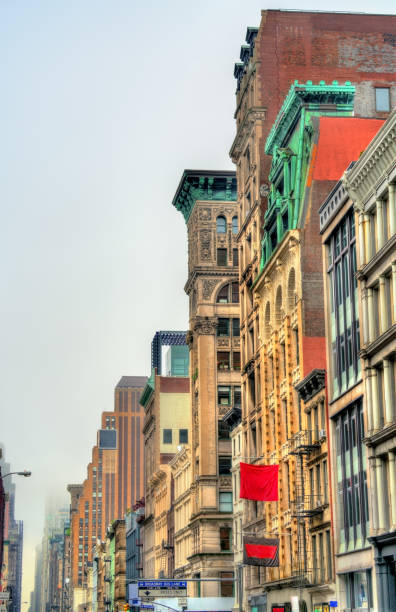 istock Old buildings on Broadway in New York City 807847854